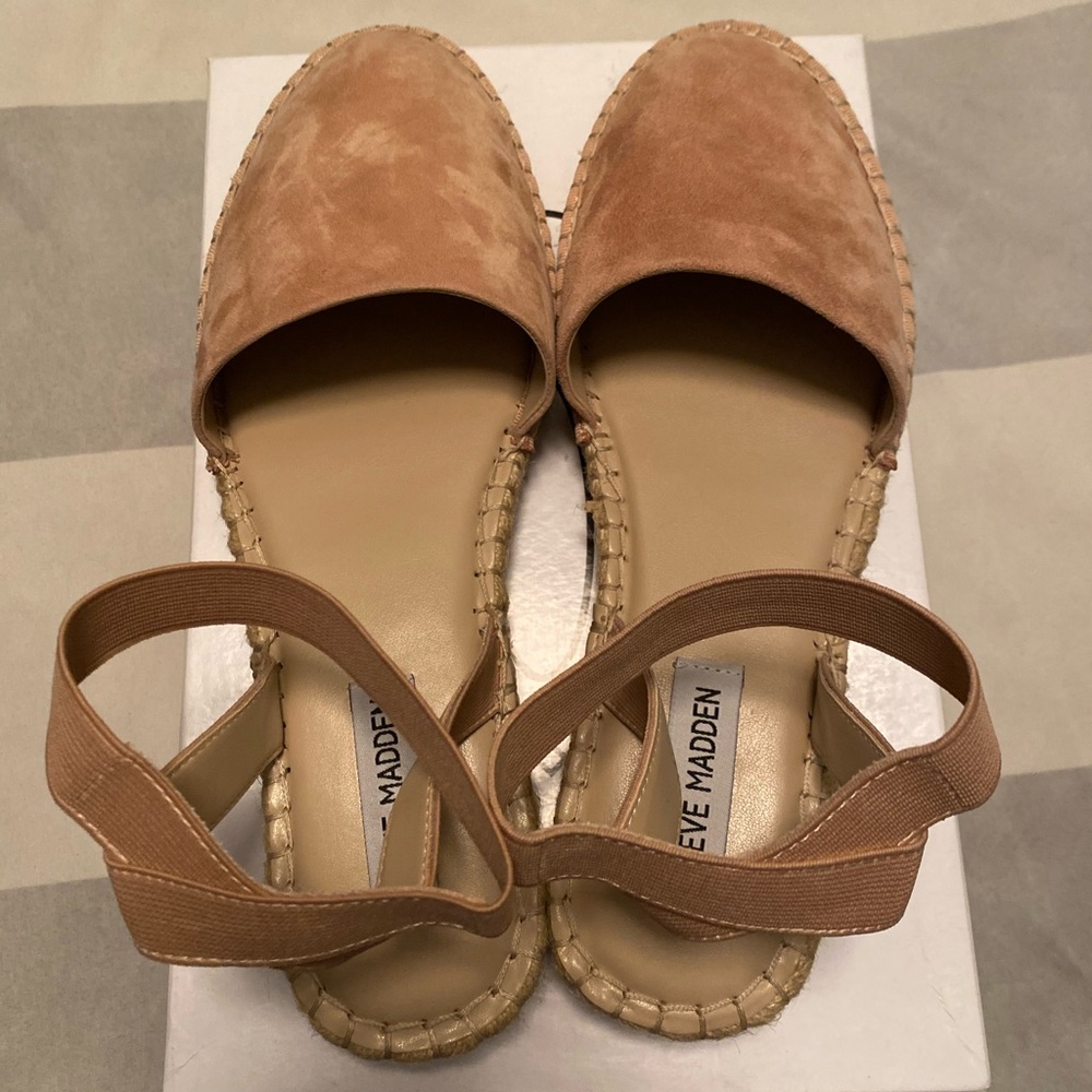 Steve Madden suede espadrille
